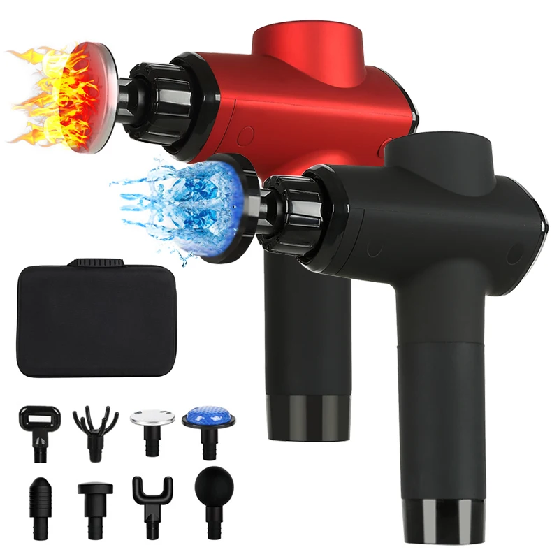 Factory Customized Deep Tissue Electric Gun Massager Heating and Cold Massage Gun Professional Health Care Products Fascia Gun - view 6
