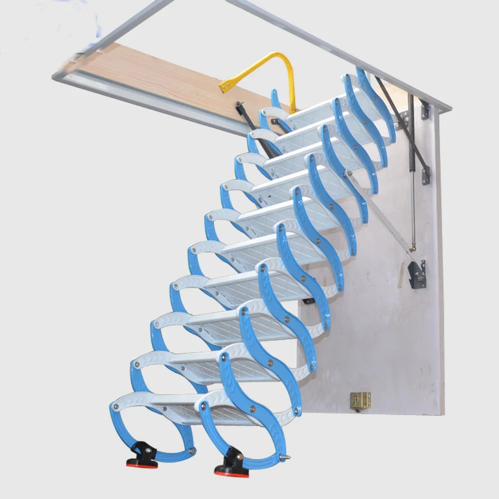 

Бытовые складные стальные портативные ручные лестницы на чердаке по индивидуальному заказу, чердачные лестницы