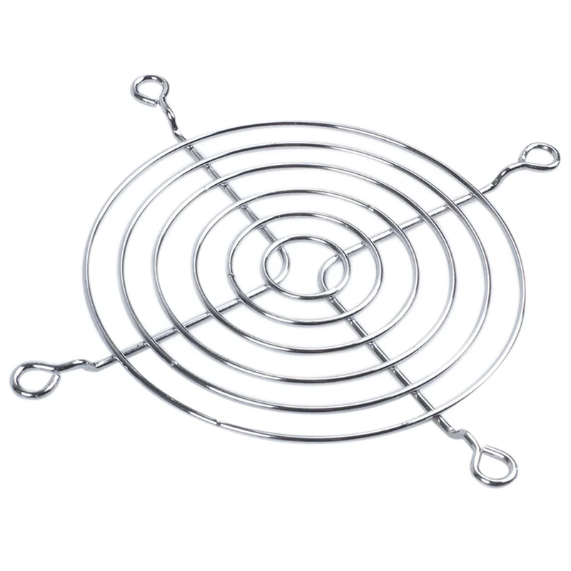 BAAU 6 X Metal Wire Finger Guard Protection Grid 80 Mm PC Fan Cooler - Image 2
