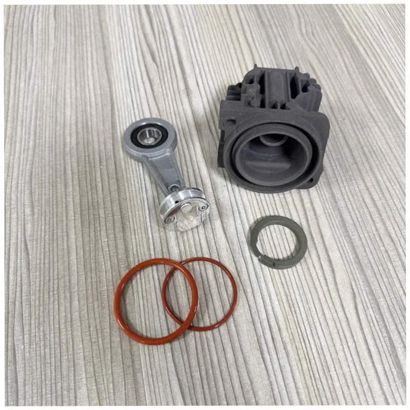 1/2/3/4/5 Sets Air Suspension Compressor Cylinder Head+Piston Rod Rings 4L0698007 For WABCO Audi A6C6 Q7 Touareg Cayenne 04-10
