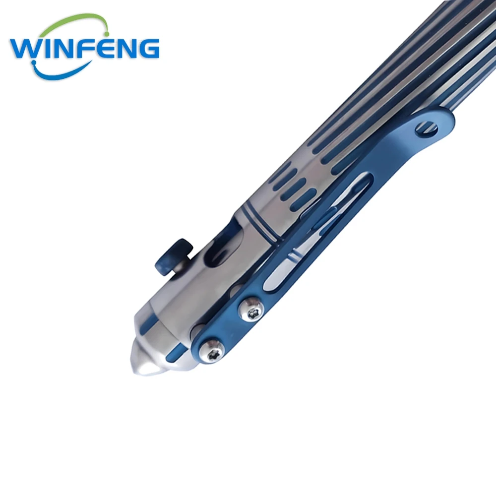 Penna tattica multifunzionale per autodifesa in titanio, cancelleria per ufficio scolastico, interruttore per finestre di emergenza, forniture di sopravvivenza