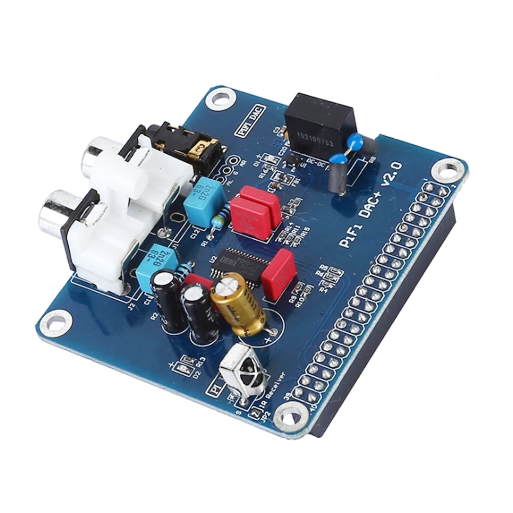 PCM5122 for Raspberry Pi B+ 2/3B HIFI DAC + Sound Card Digital Audio Module I2S Interface Special Volumio Music PIR 2B 3