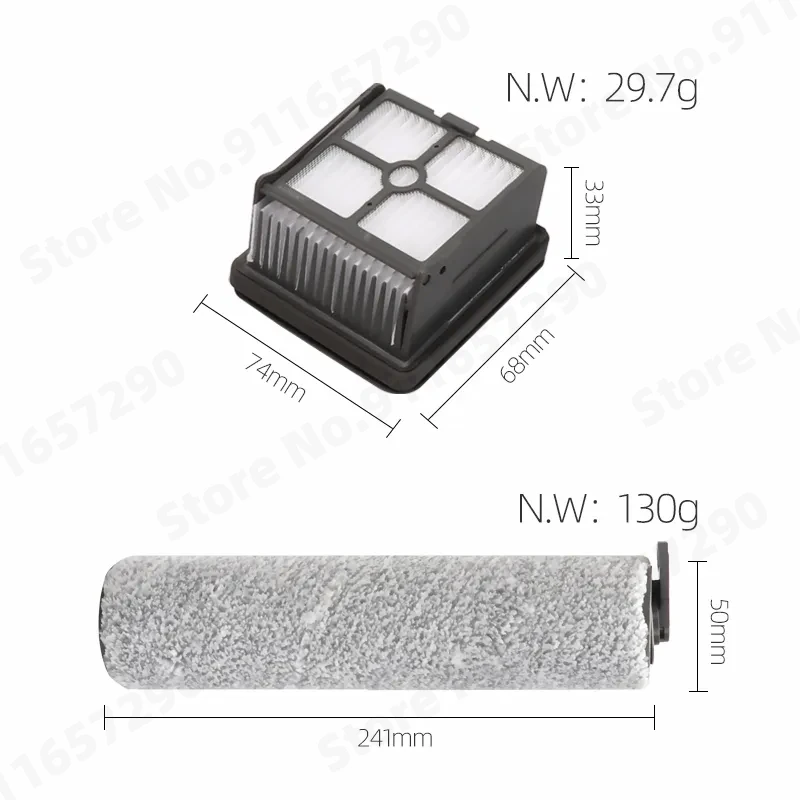 Roller Main Soft Brush Hepa Filter Spare Parts For Dreame H11 MAX Electric Floor Household Wireless Vacuum Cleaner Accessories