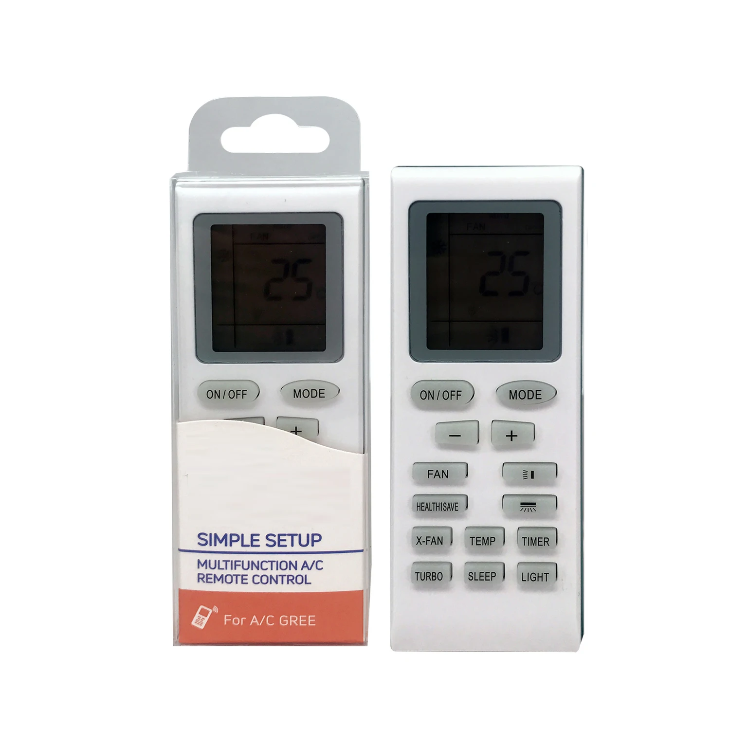 Gree A/C 리모컨 YT1F YT1FF YB1F2 YB1F2 YT1F4 YB1FAF YB1F2F YB1F YB0F2 용 범용 에어컨 리모컨