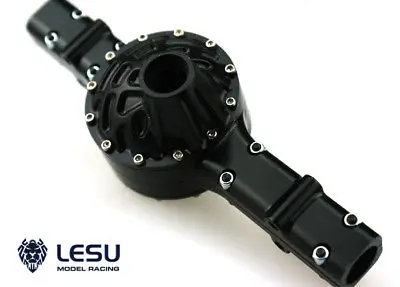 

LESU 1/14 Metal CNC Alloy Rear Axle for RC Tamiyaya DIY Model Tractor Truck Spare Part Toy TH02075