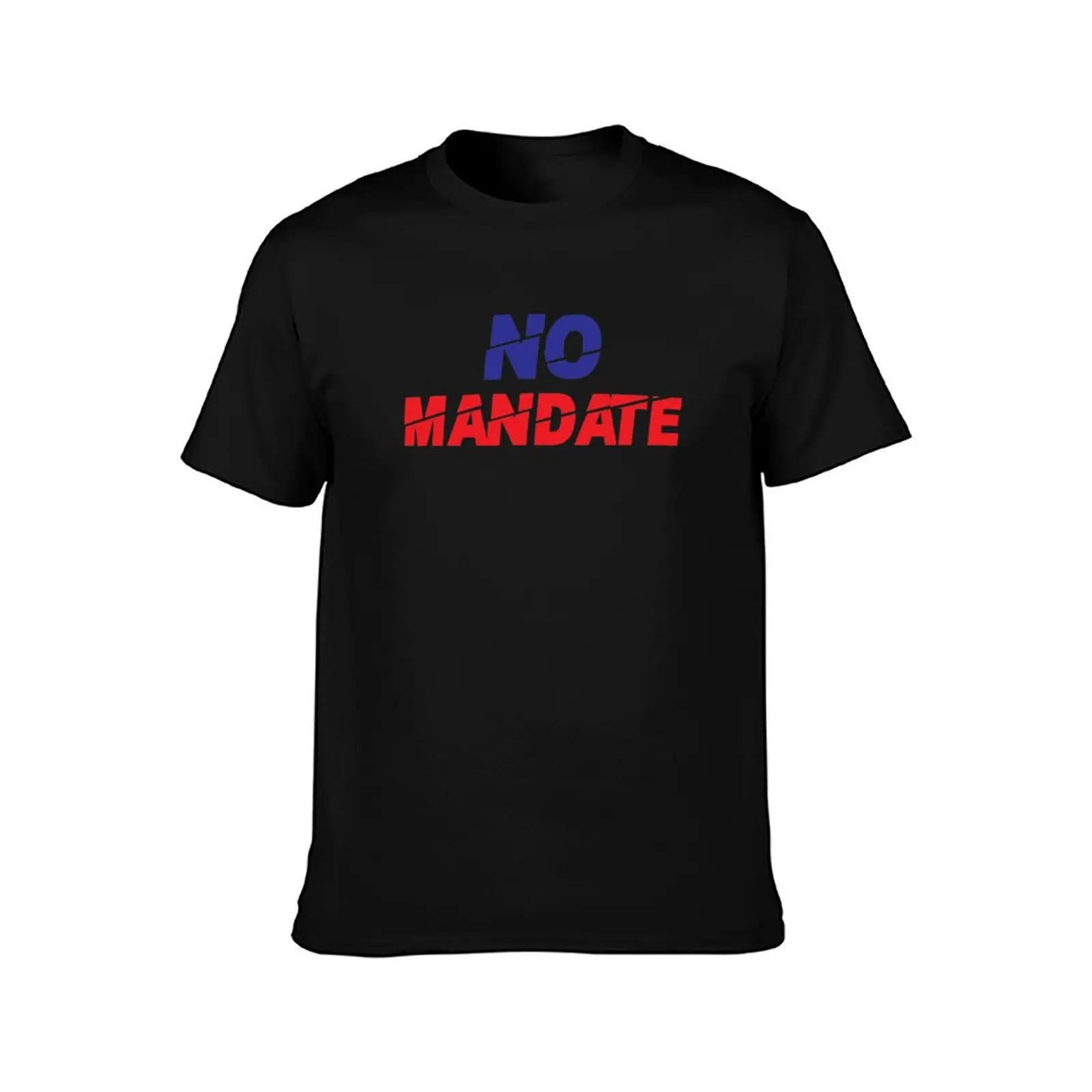 no Mandate T-Shirt shirts graphic tee vintage anime shirt Aesthetic clothing t shirts for men