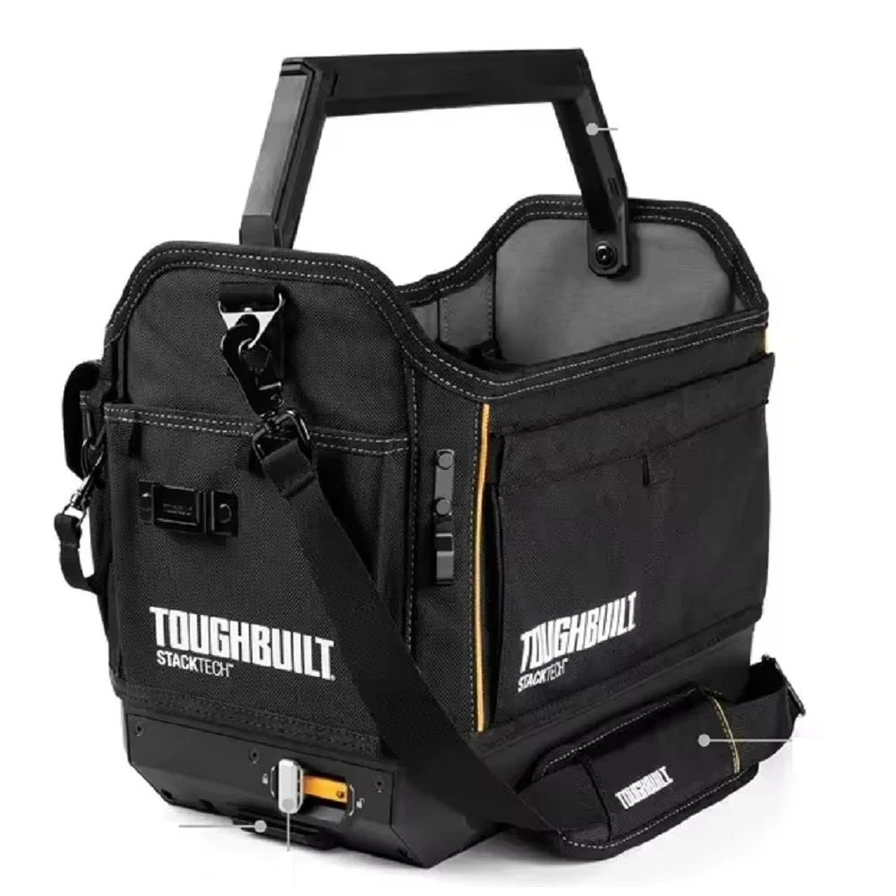 Tool Tote Car Storage Repair Parts Box Shoulder Tool equipment Carrying Bag Plastic+Oxford Cloth