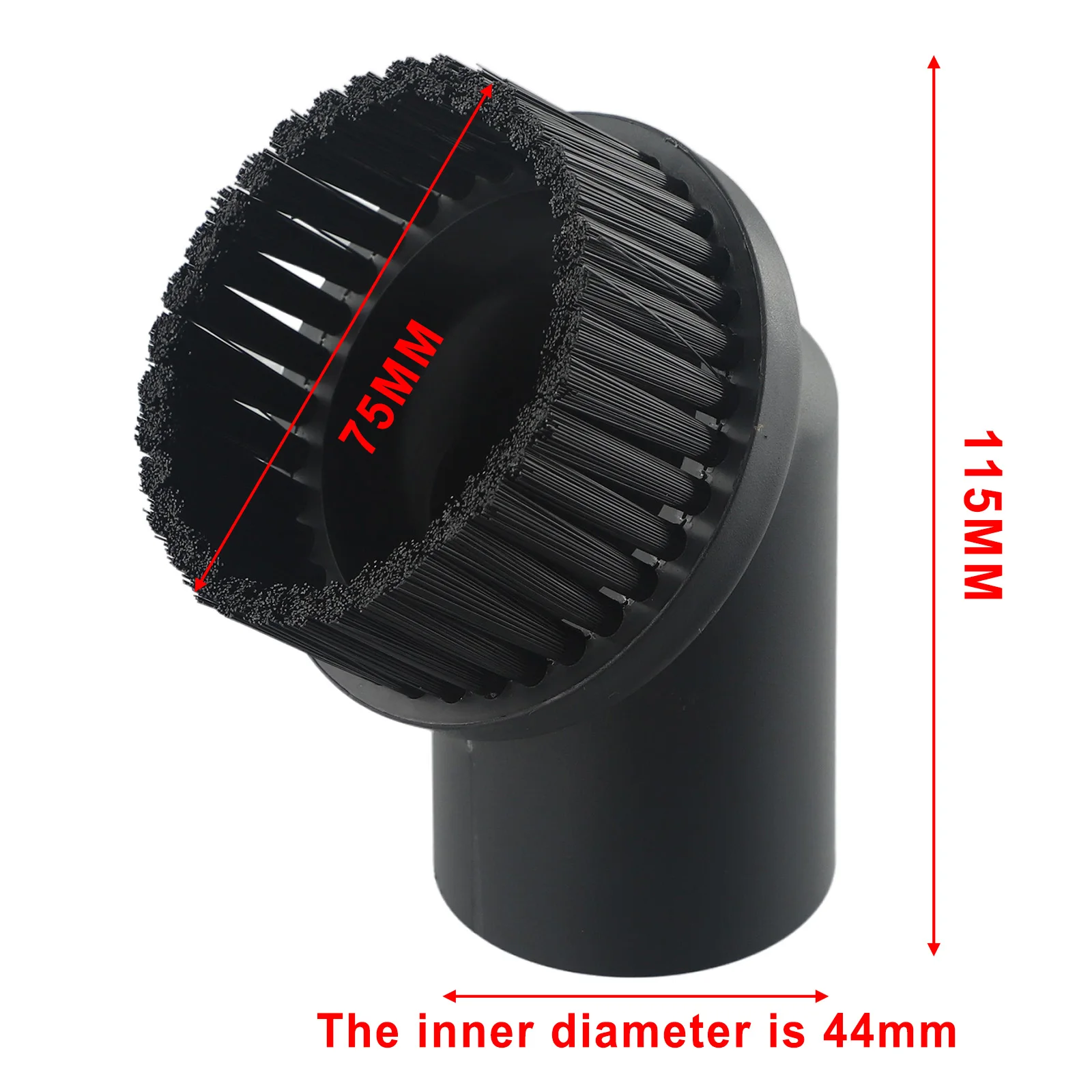 Strumenti testina di ricambio rotonda 44mm accessori per ugelli di aspirazione attacco in PP aspirapolvere durevole utile