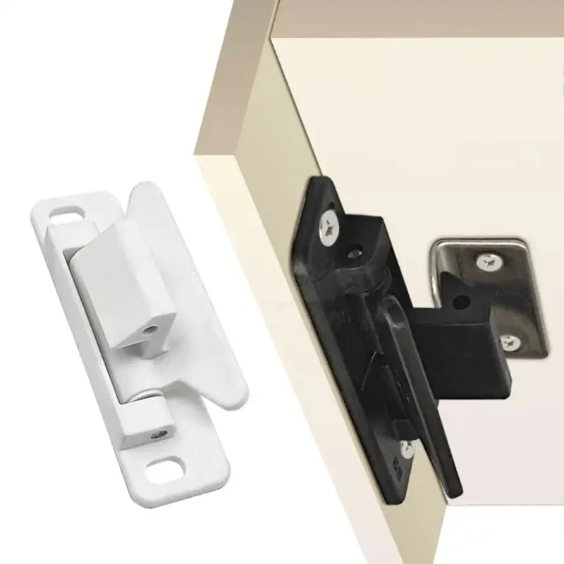 RV Cabinet Latches Hardware Modification Lock Furniture Drawer Retainer Catch For Home Camper Bathroom Kitchen Office Durable view 6