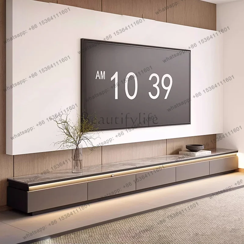Hot Modern Minimalist Tv Stand Premium Multifunctional Elegant Beauty Tv Stand Trendy Classic Meuble De Télévision Furniture Hom