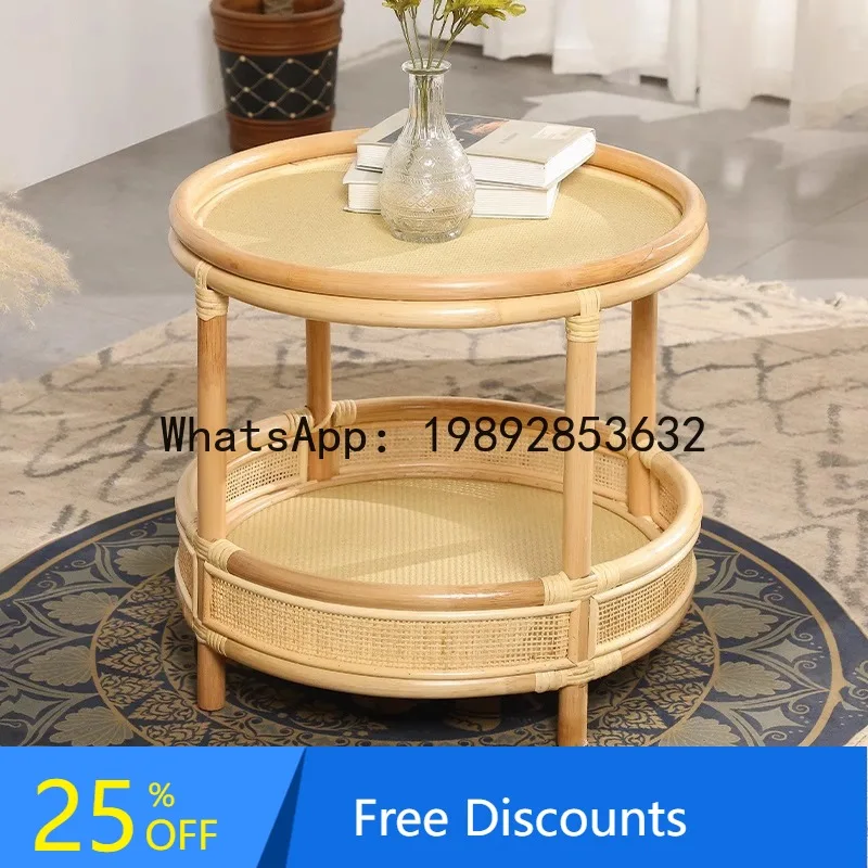 

YFY Rattan Chair Nordic Style Indonesian Real Rattan Single Leisure Backrest Chair Small Apartment Home Balcony Lazy Chair