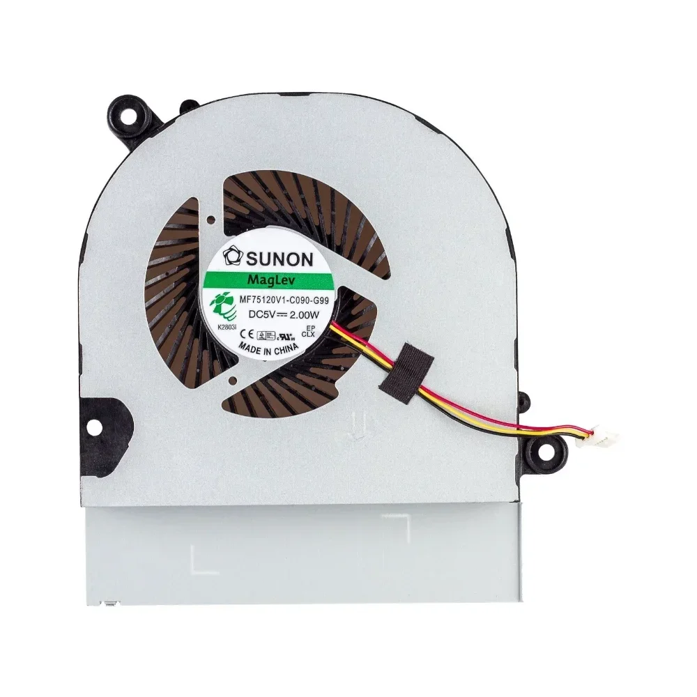 Novo ventilador de refrigeração de CPU de substituição para a série Asus K45 K45A K45VD A45 A45VD