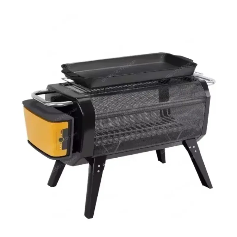 M Charcoal Barbecue Stove  Outdoor Firewood Stove, Outdoor Campfire, High-efficiency USB Powered Smokeless Stove