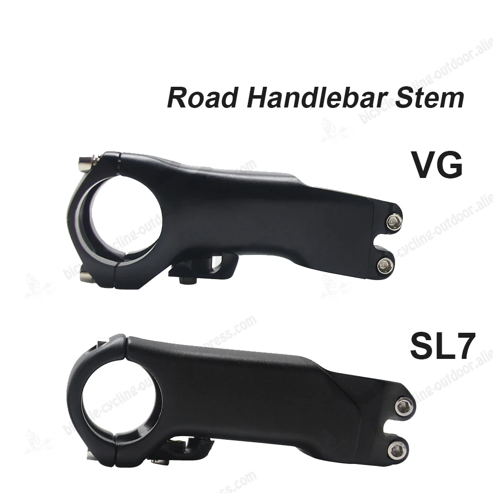 VG/SL7  Aluminum Alloy 6Degree Bike Stem 90-110mm Bicycle Computer Stand SL7 Gasket and Cover Cycing Parts