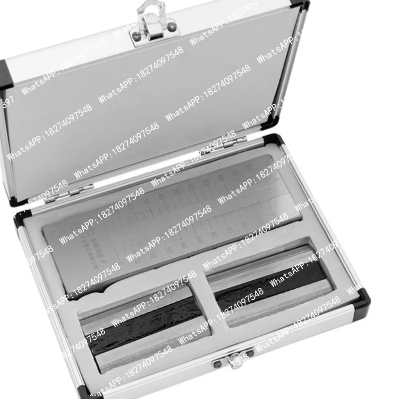 QXD Stainless Steel Scraper Fineness Meter Single Groove Fineness Plate Fineness Gauge 25/50/100/150um