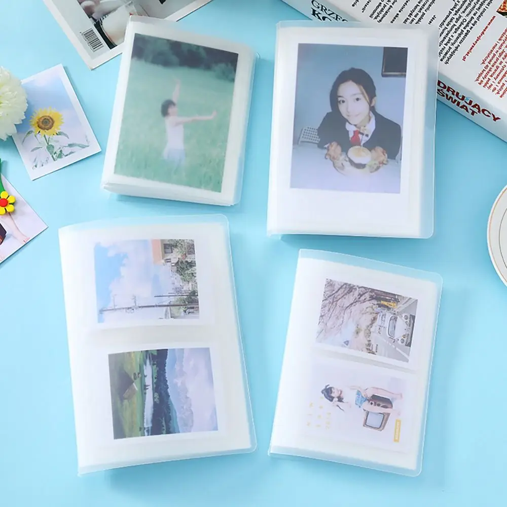 

PVC Photo Album Creative Transparent DIY Collect Book 3/4/5/6 Inch Photocard Holder Idol Star