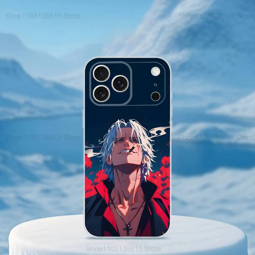 Game D-DEVIL MAY C-Cry  Phone Case For iPhone 16,15,14,13,12,11,17 Pro,Max,Plus,X,XS,XR,SE,Mini Transparent Soft Cover