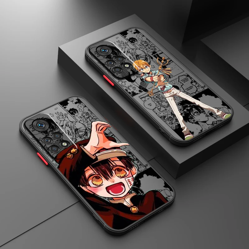 Toilet Bound Hanako Kun Anime Frosted Translucent For Redmi 8 8A 9A 9C 9AT 9 9T 10X 10A 10C 10 11A 12C 12 13C 5G Funda