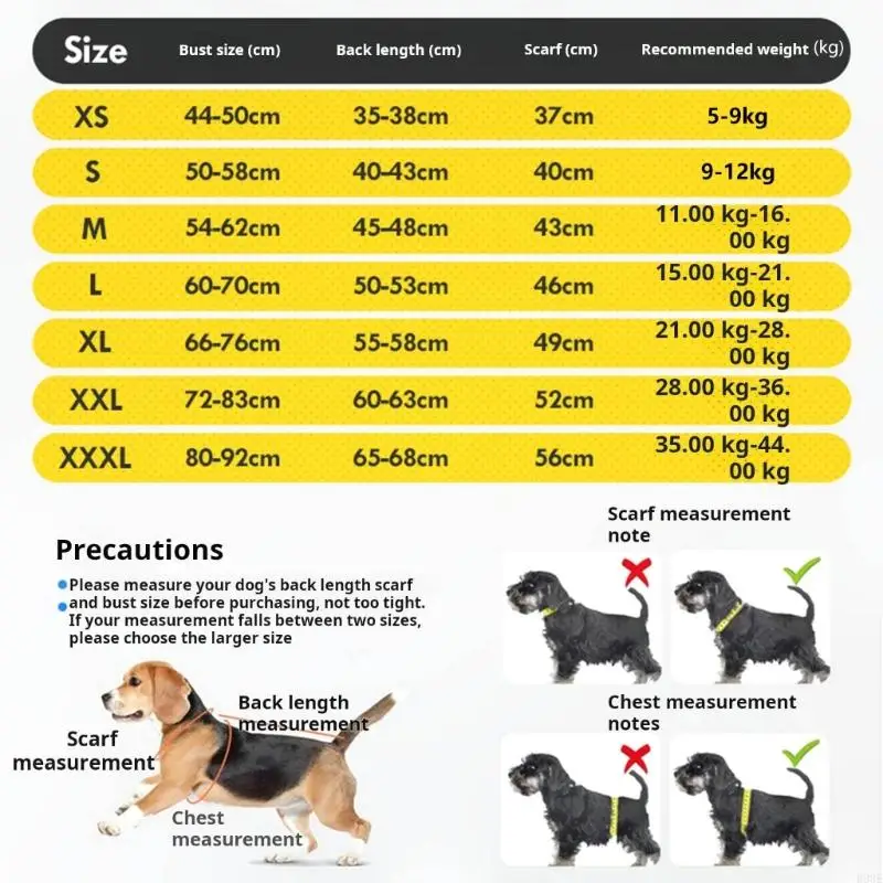 Dog Cool Kühlweste für kleine bis große Hunde, weiche Kleidung, Verdunstungskühlpullover, Sommerpyjama B03E – Detail 3