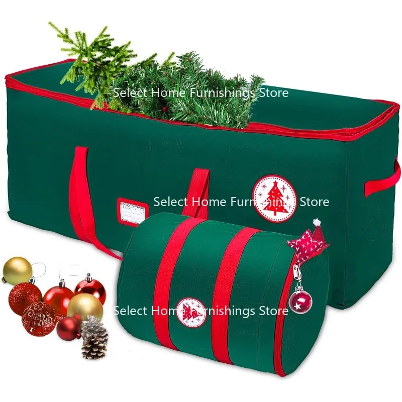 

Suitable for Christmas Tree Storage Bag Waterproof Box 7.5 Feet Removal Christmas Ornaments Storage