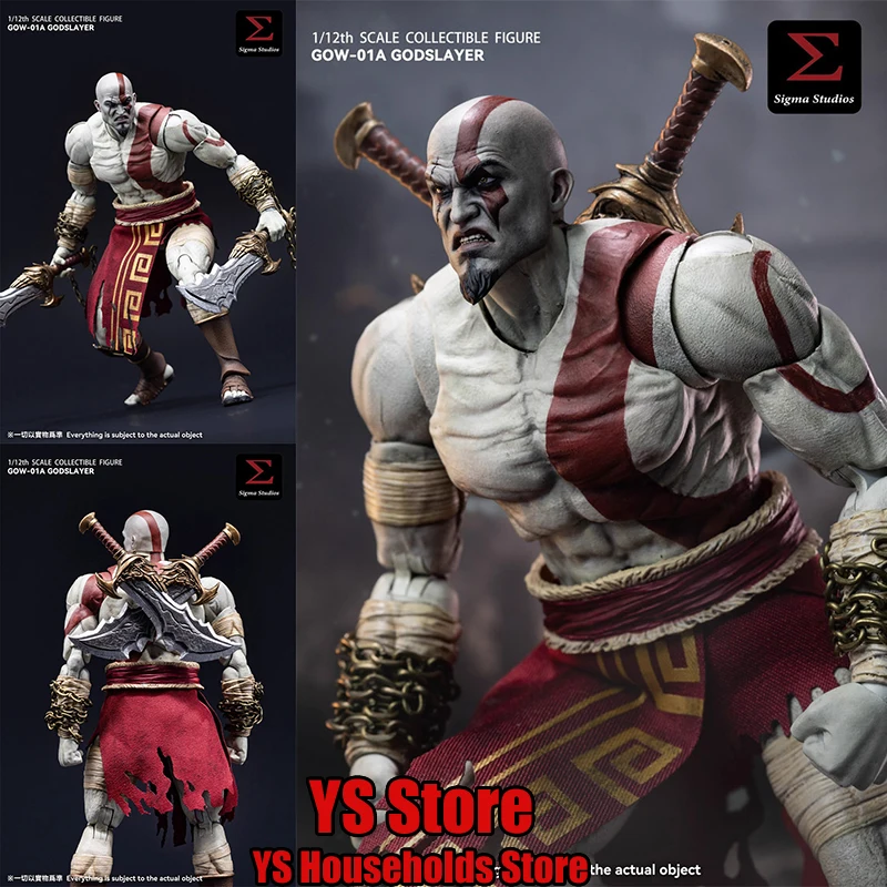 Limited 1/12 Young Kuitus GOW-01A Godslayer Tough Guy Man Action Figure SIGMA STUDIOS Original Delicate 6inch Soldier Model