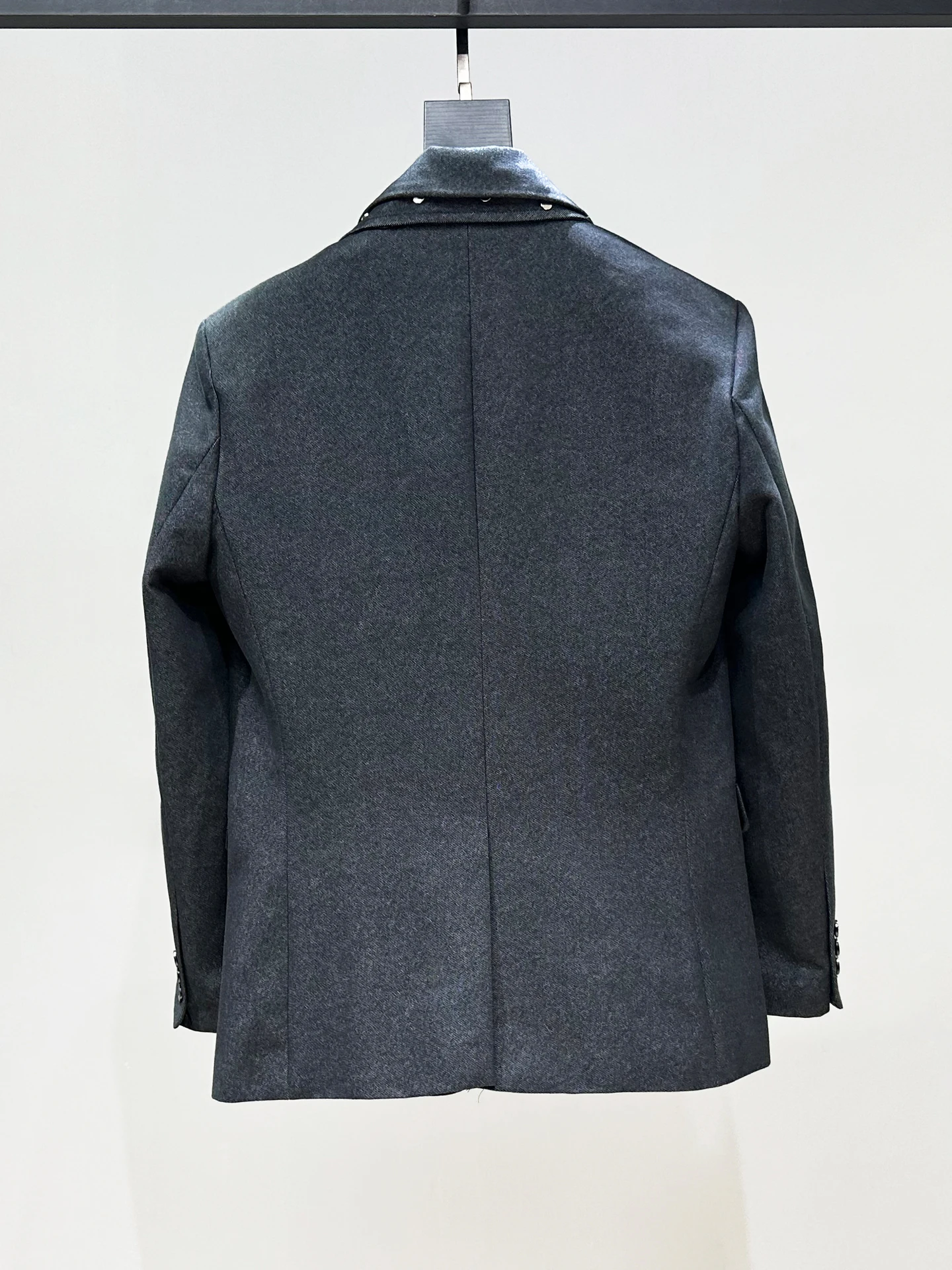 Men's 2025 Autumn Winter New 2pcs Suit Jacket Straight-Leg Trousers Two-Piece Sets Men's Trendy Loose Solid Color Chic Suit Sets