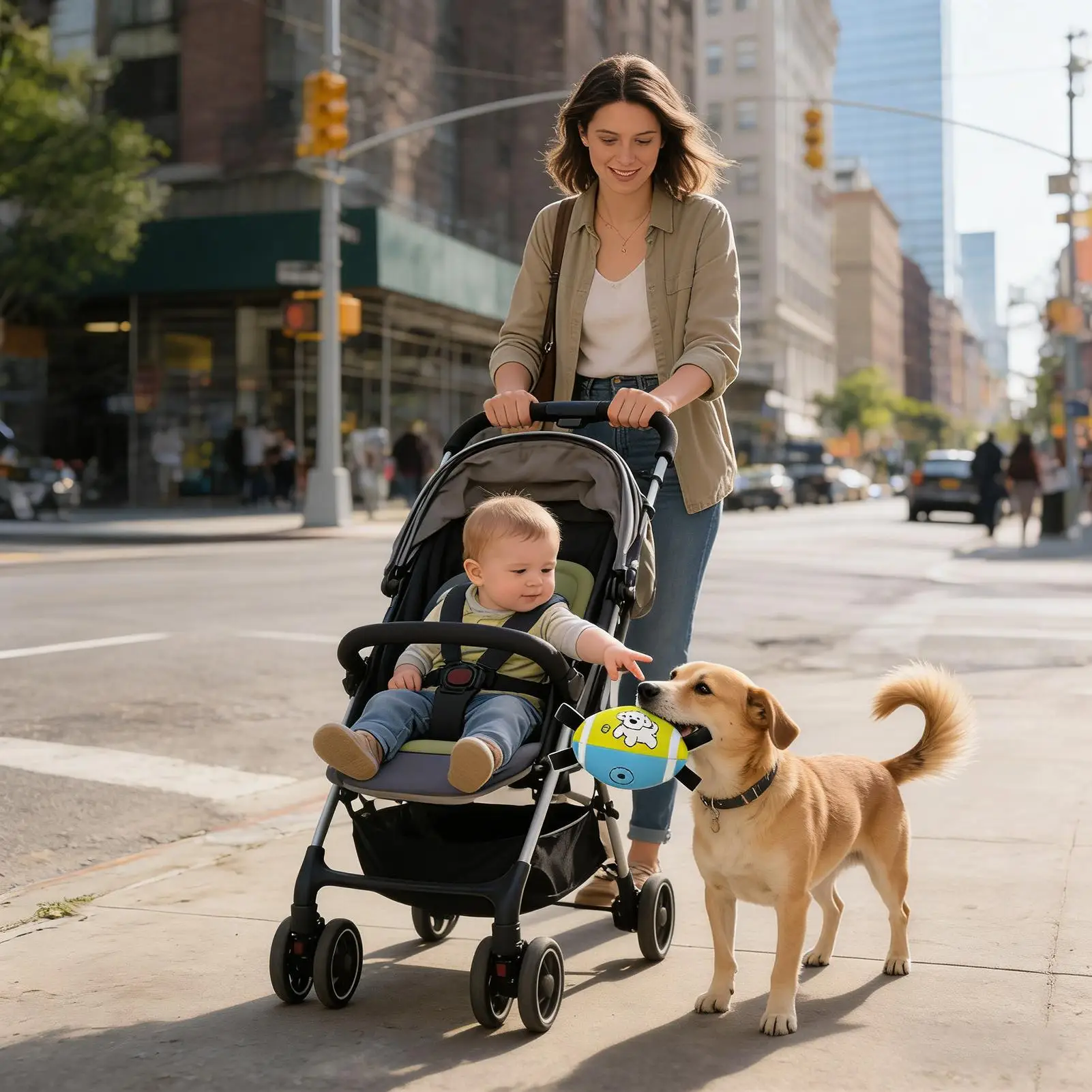 

Игрушка для собак, футбольный интерактивный жевательный мяч с ремнями, интерактивные мячи для собак для маленьких, средних и крупных пород, здоровья десен для щенков