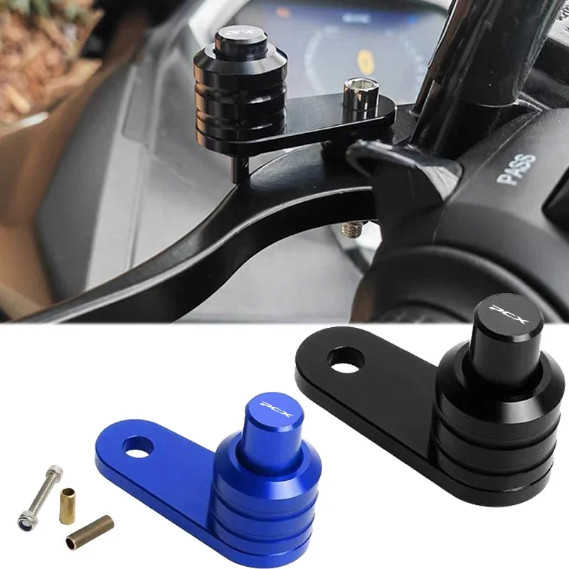 Motorcycle Brake Lever Parking Button Semi-automatic Lock Switch Fit For Honda PCX125 PCX150 PCX160 PCX 160 150 125 Accessories