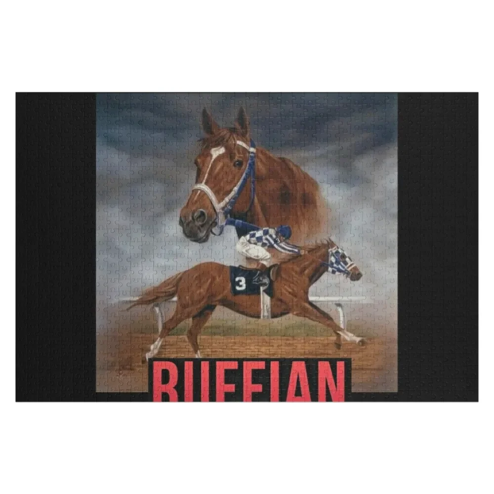 

Ruffian Horse Jigsaw Puzzle Personalized Photo Gift Jigsaw Custom Puzzle