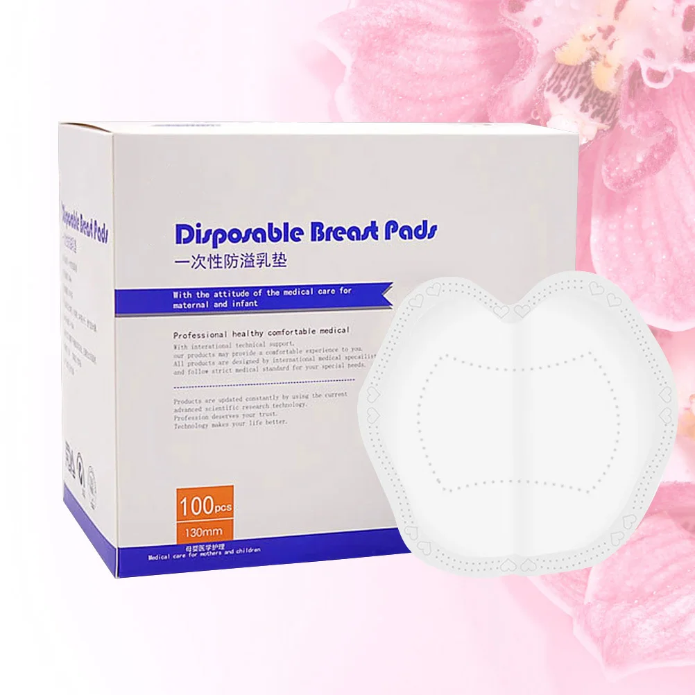 1Pack Disposable Anti-Galactorrhea Pad Breast Feeding Pad 130mm White Thickened Durable Maternity Accessories Pregnant Lactating