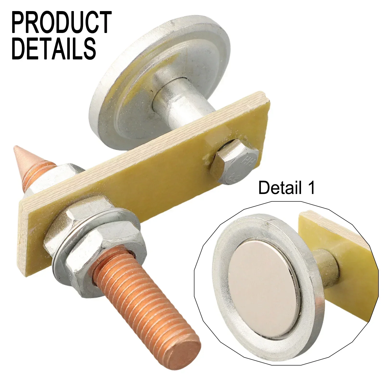 Welding Magnet Head Magnetic Welding Fix Ground Clamp Single/Double Strong Magnetic Welding Support For Electric Welding Ground