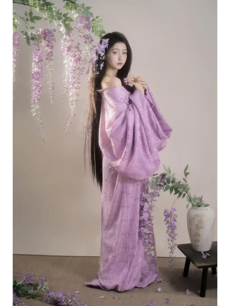 nouveau-violet-dentelle-paillettes-hanfu-femmes-ancien-costume-photoaphy-studio-photoaphy-vetements-scene-performance-traditionnel-ch