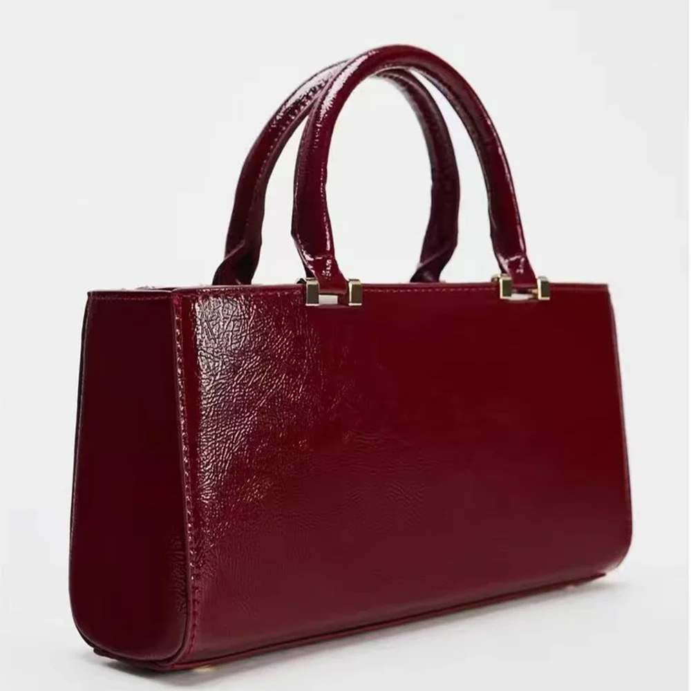 

Fashion PU Leather Tote Bag Luxury Designer Bags for Women Handbag High Quality Shoulder Crossbody Bag Mini Shopper Purse Clutch