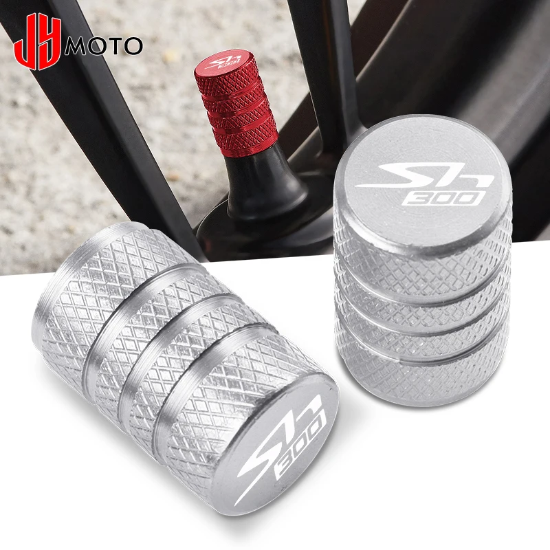 SH 300 CNC Aluminum FOR HONDA SH300 2013-2018 2017 Motorcycle Tyre Rim Air Port Cover Tire Valve Wheel Stem Cap Dustproof Covers 