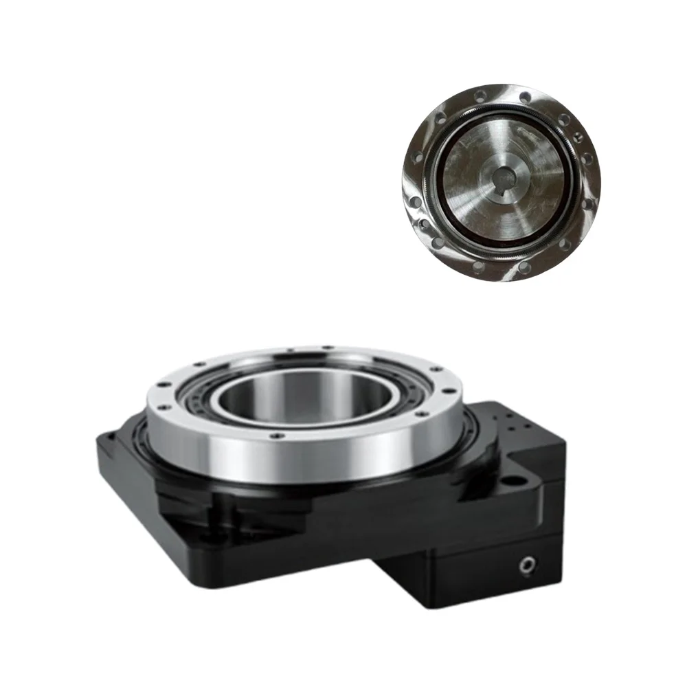 Electric CNC Indexer Milling System With Platform Stepper Motor Rotary Table Reducer Drive ODM Helical Gearing Arrangement