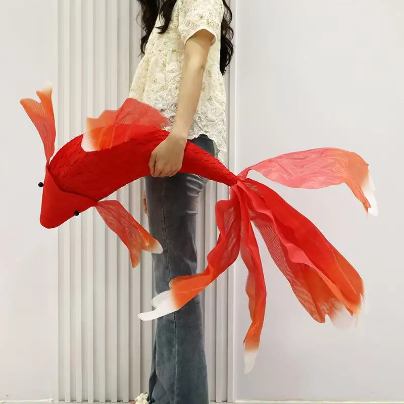 100cm Aqumotic EVA Handmade Koi Fish Scene Layout Party Decoration Shopping Mall Window Pendant Business Beauty Display Decor