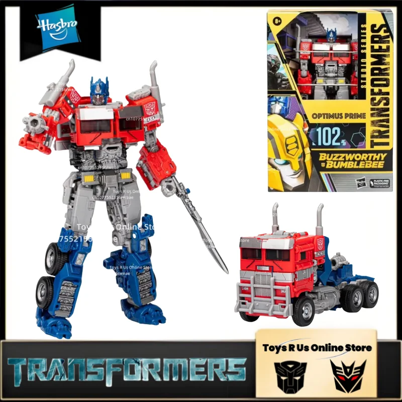 

In Stock Transformers Buzzworthy Bumblebee Studio Series SS102 Optimus Prime Rise of The Beasts Action Figure Model Toy Gift