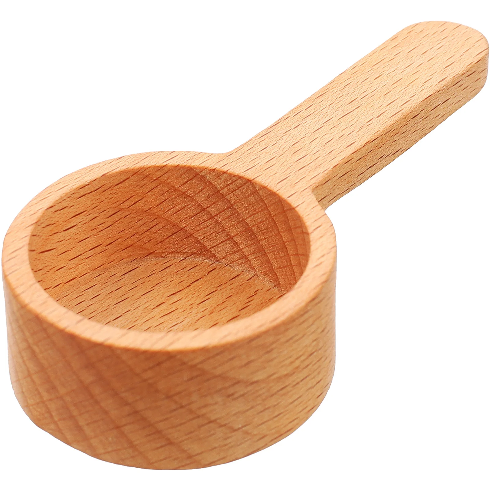 

Coffee Bean Powder Scoop Natural Wooden Measuring Spoon For Kitchen Tea Sugar Salt Multi-Function Daily Use