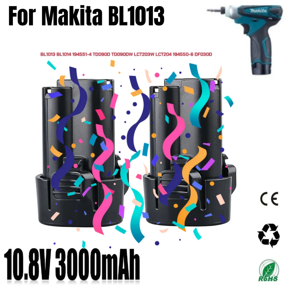 10.8V/12V 3.0Ah Lit…