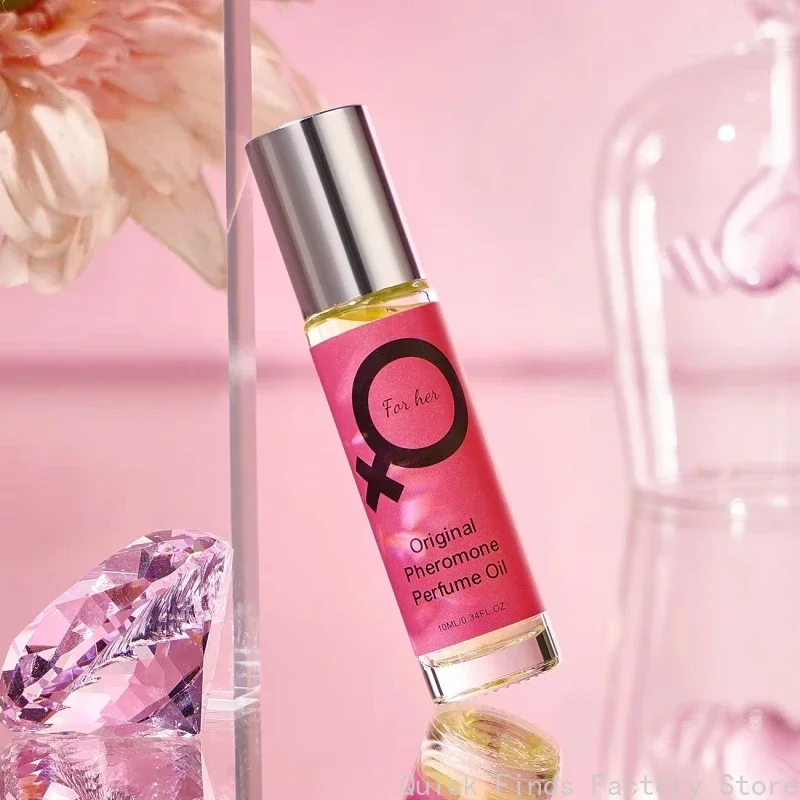 Rose Red Women's Travel Fragrance, with a Long-Lasting Floral Scent, Fresh and Natural, Is Perfect for Dates Holiday Gift