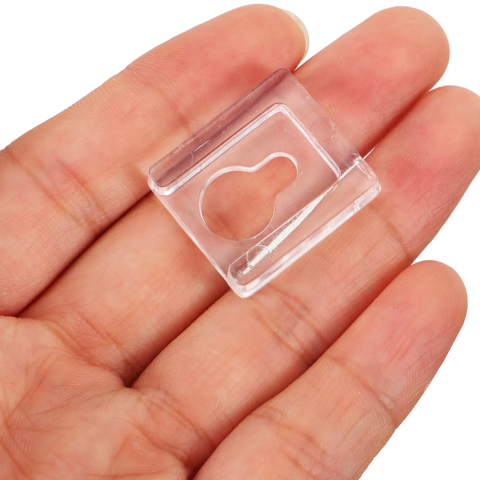 8Pcs Acrylic Photo Frame Hangers for Pictures, Mirrors & Albums – Elegant Interlocking Hooks