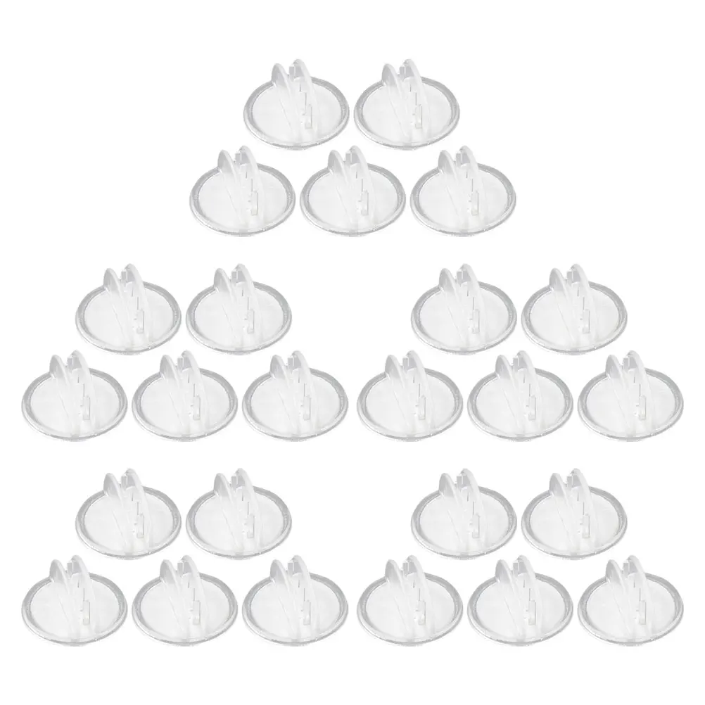 

25 Pcs Holder Plastic Tag Small Retail Signs Sign Clip Adhesive Base Firm Material Retail Signs Chalkboard Food Photo