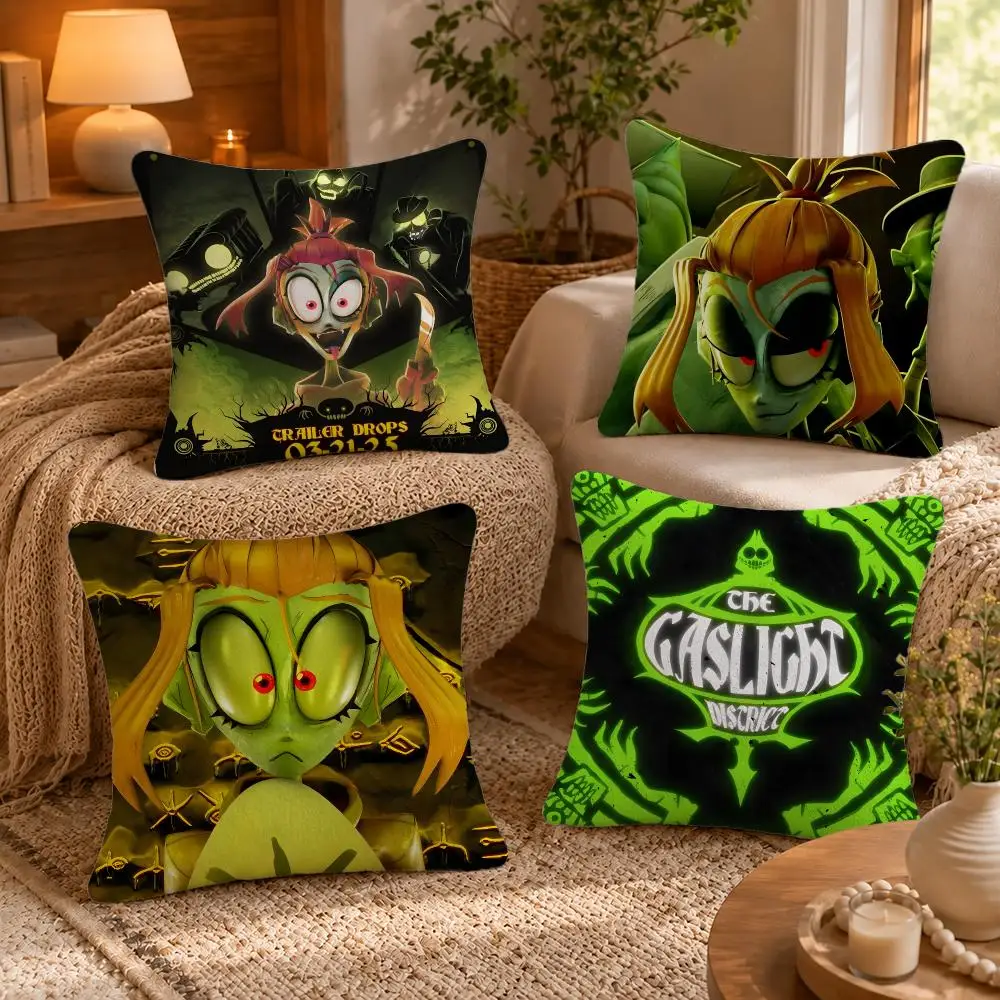 TV Series The Gaslight District Cushion Cover Short-Plush Cushion Cover Pillowcase — Suitable for Sofas Bedrooms and Home Decor