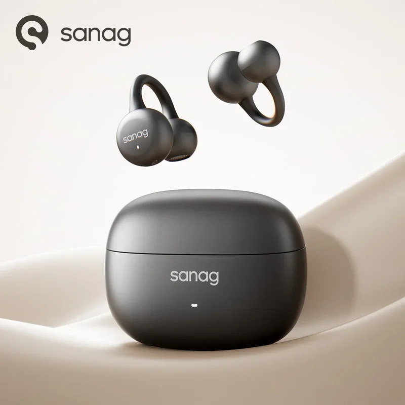 Sanag z37 ai fone de ouvido clipe de orelha flash-venda escolha fones de ouvido abertos audífonos fone de ouvido bluetooth esportes