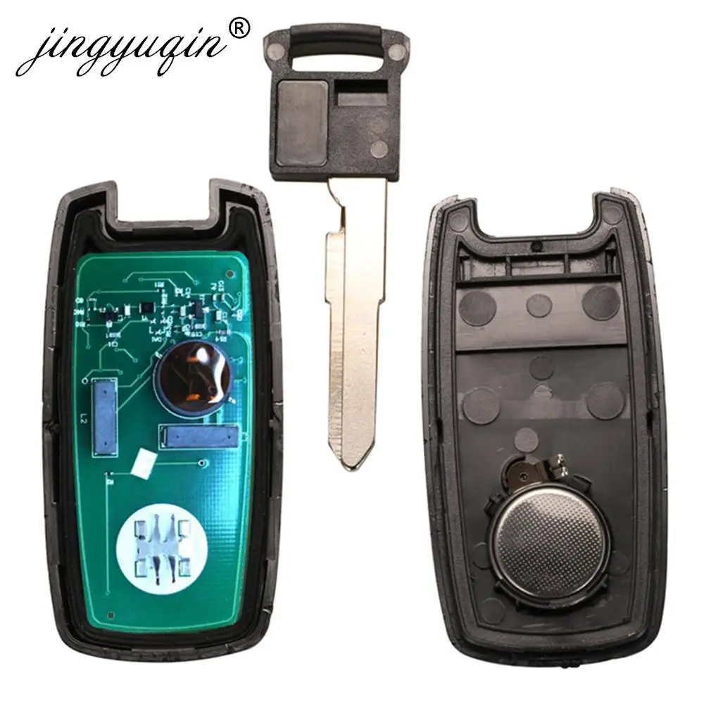 Jingyuqin Keyless przejść wejście inteligentna karta zdalny klucz 2 przyciski 315 MHZ ID46 chip dla Suzuki Swift SX4 Grand Vitara KBRTS003