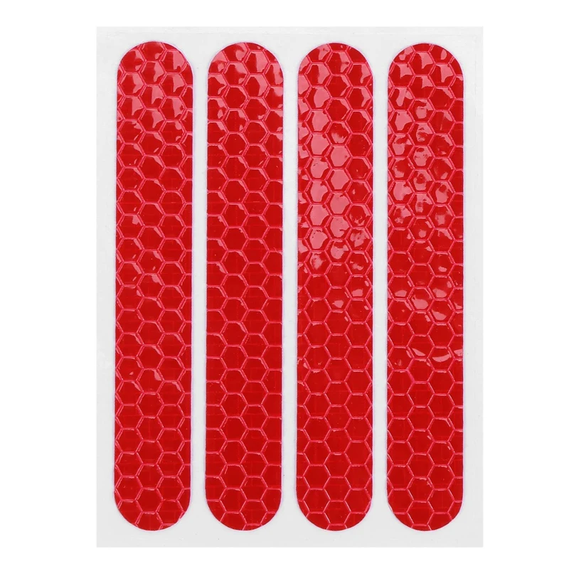 

Front Rear Wheel Cover Protective Shell Reflective Sticker For Ninebot Max G30 Scooter Accessories 8PCS, Red