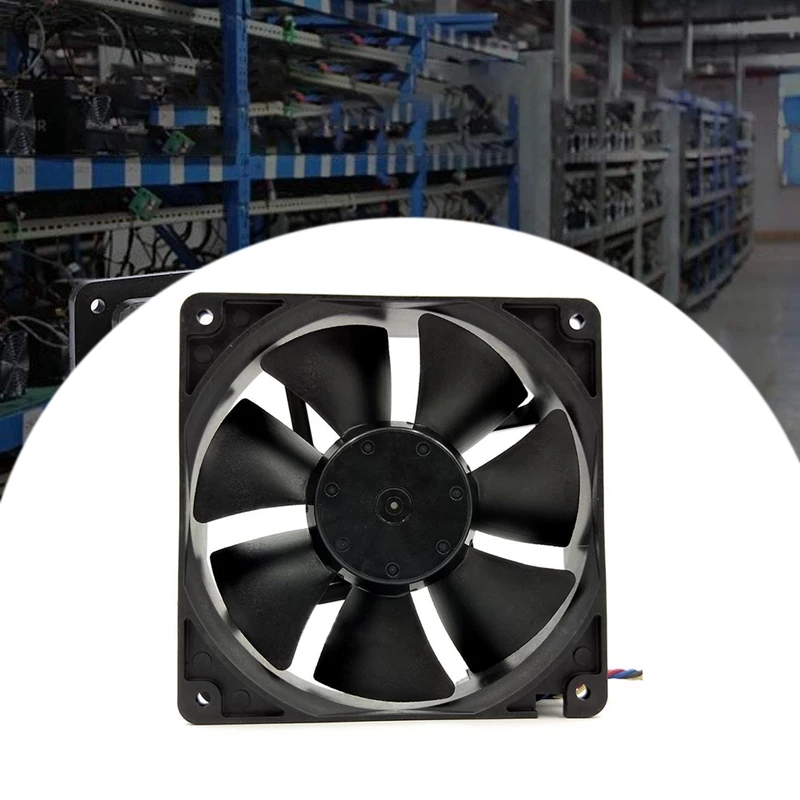 4715KL-04W-B56 Miner Fan For NMB 12038 DC 12V 1.30A 130CFM 3600RPM Dell Y4574 Antminer Special Cooling Fan