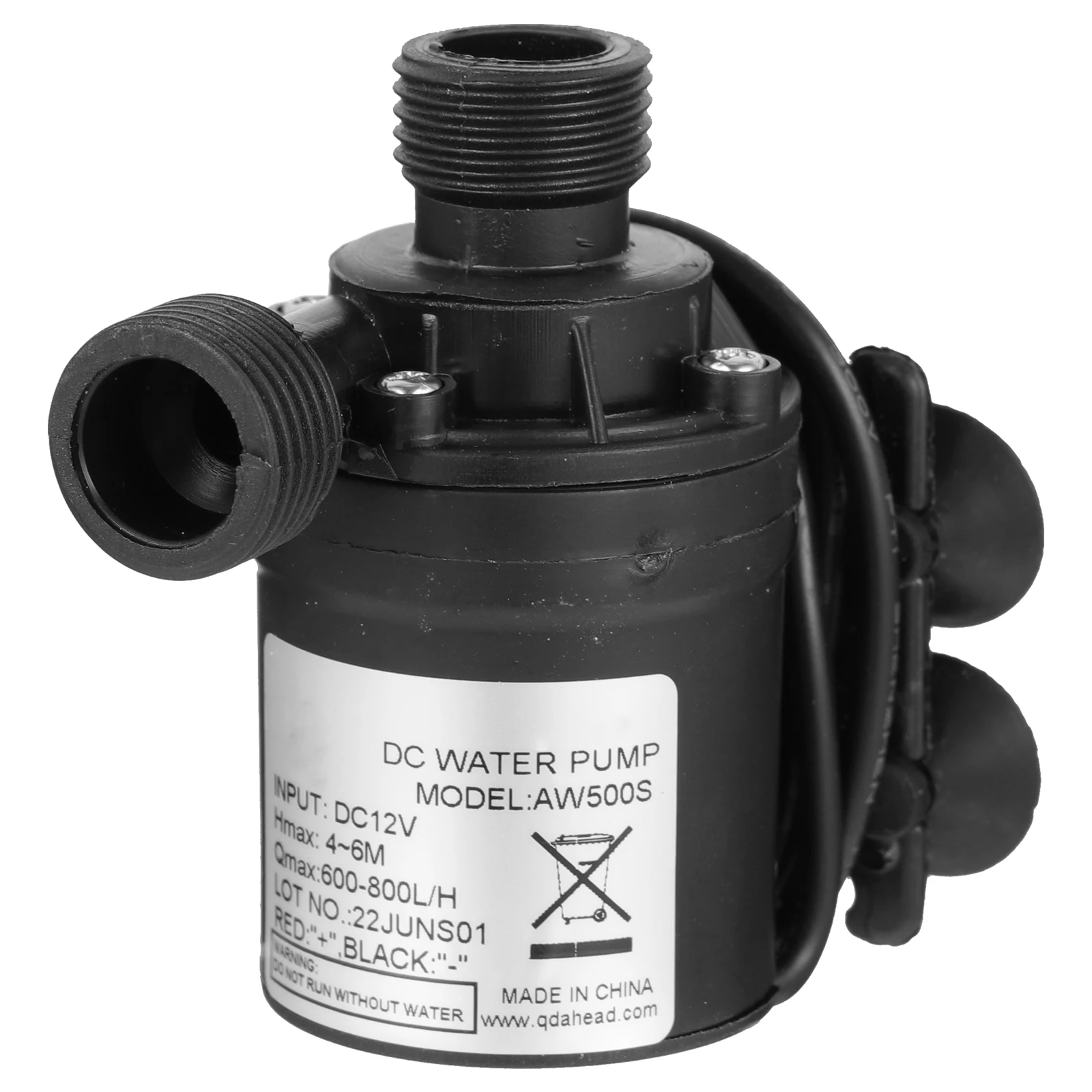 

Circulating Submersible Pump 12V Silent Booster Fish Tank Pond Oxygenating Water Pump Mini Plastics Hydroponic Irrigation