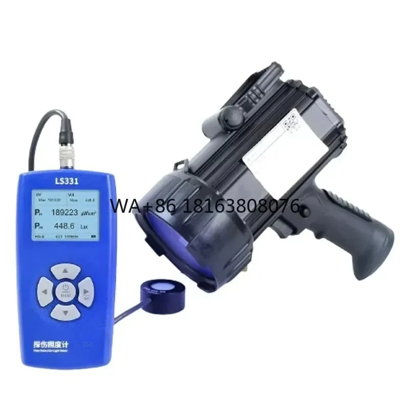 Premium UV Lux Meter LS331 High Precision Multifunctional Flaw Detection Light Meter UV Radiometer Black Light Meter
