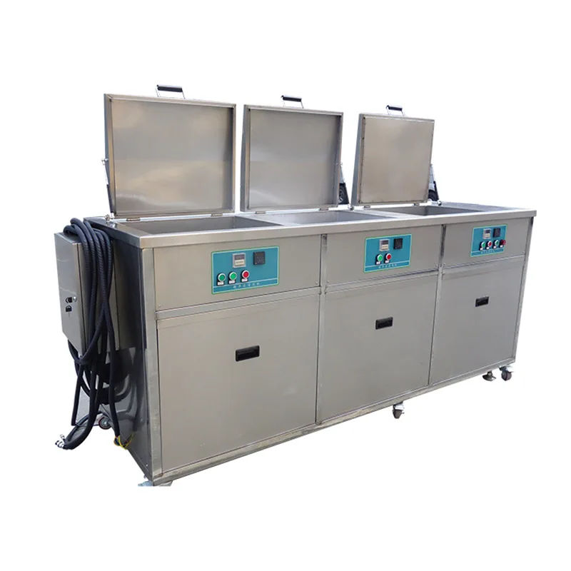 레드썬 산업용 38L 전기 초음파 세척기 220V 700W 플라스틱 탱크 자동차 수리 및 기름/녹/탄소 침전물 제거용 썸네일 3